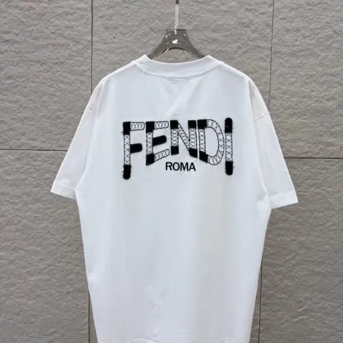 Cheap Fendi T-Shirts Short Sleeved For Unisex #1438438, $$39.00 USD On Fendi T-Shirts