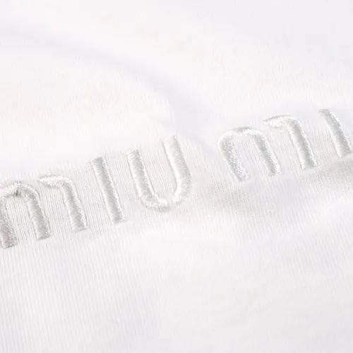 Replica MIU MIU T-Shirts Short Sleeved For Unisex #1438441 $41.00 USD for Wholesale