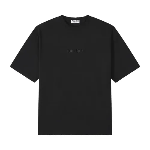 Replica MIU MIU T-Shirts Short Sleeved For Unisex #1438442 $41.00 USD for Wholesale