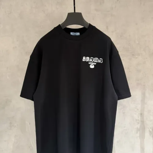 Replica Prada T-Shirts Short Sleeved For Unisex #1438445 $45.00 USD for Wholesale