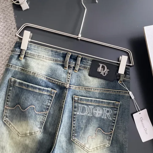 Replica Christian Dior Jeans For Men #1438455 $72.00 USD for Wholesale