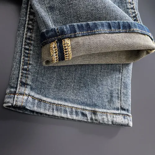 Replica Christian Dior Jeans For Men #1438467 $72.00 USD for Wholesale