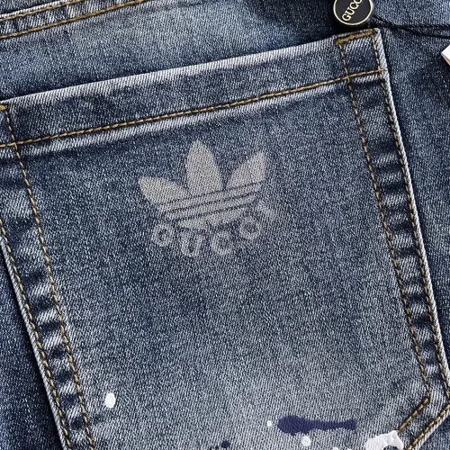 Replica Gucci Jeans For Men #1438476 $72.00 USD for Wholesale