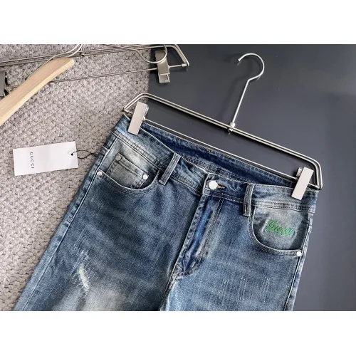 Replica Gucci Jeans For Men #1438477 $72.00 USD for Wholesale