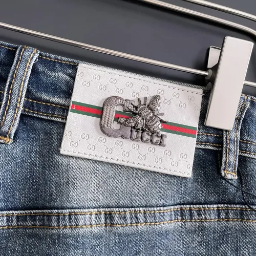 Replica Gucci Jeans For Men #1438495 $72.00 USD for Wholesale