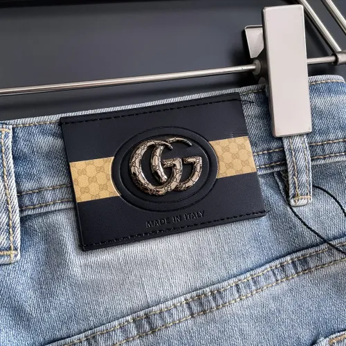 Replica Gucci Jeans For Men #1438496 $72.00 USD for Wholesale