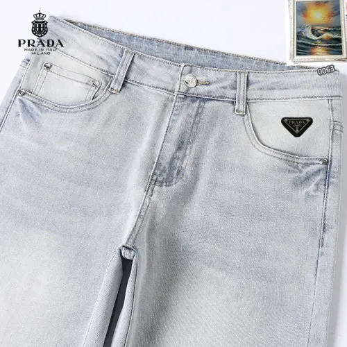 Replica Prada Jeans For Men #1438505 $48.00 USD for Wholesale