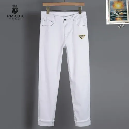Replica Prada Jeans For Men #1438513 $48.00 USD for Wholesale