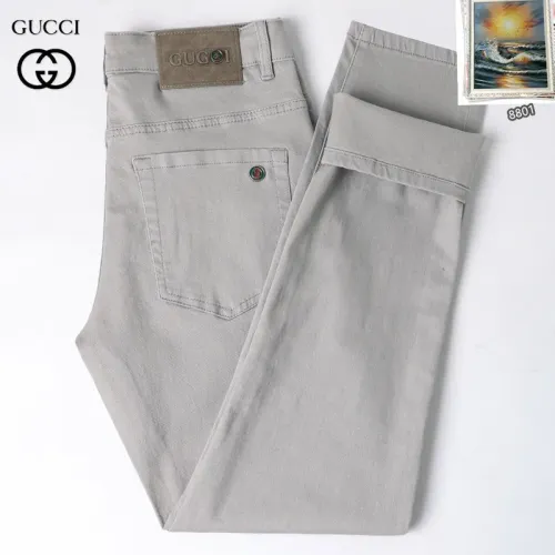 Replica Gucci Jeans For Men #1438516 $48.00 USD for Wholesale