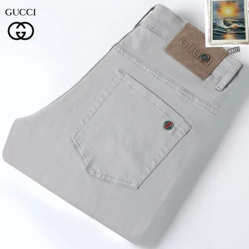 Replica Gucci Jeans For Men #1438516 $48.00 USD for Wholesale