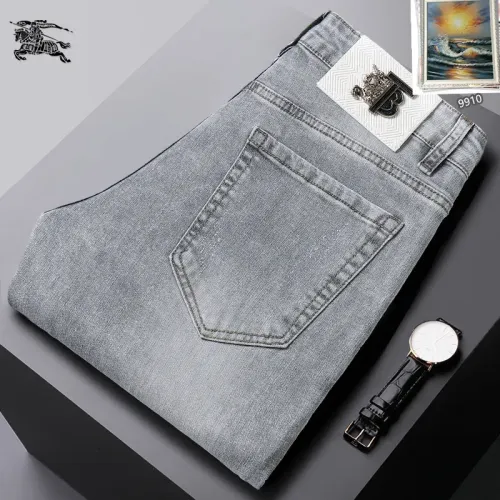 Replica Burberry Jeans For Men #1438517 $48.00 USD for Wholesale