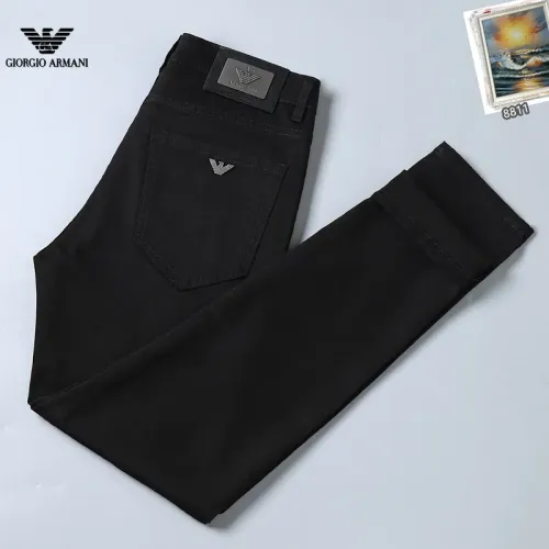 Replica Armani Jeans For Men #1438525 $48.00 USD for Wholesale