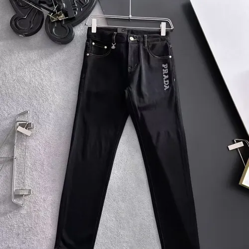 Replica Prada Jeans For Men #1438537 $68.00 USD for Wholesale