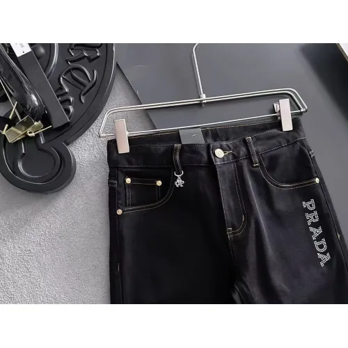 Replica Prada Jeans For Men #1438537 $68.00 USD for Wholesale