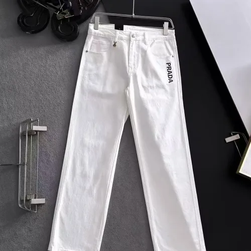 Replica Prada Jeans For Men #1438543 $68.00 USD for Wholesale