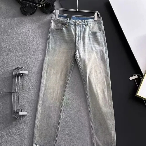 Replica Fendi Jeans For Men #1438560 $68.00 USD for Wholesale