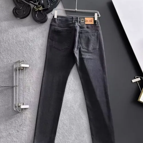 Replica Fendi Jeans For Men #1438576 $68.00 USD for Wholesale