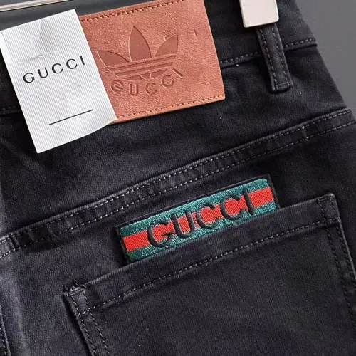 Replica Gucci Jeans For Men #1438577 $68.00 USD for Wholesale