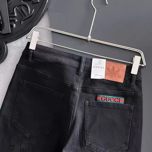 Replica Gucci Jeans For Men #1438577 $68.00 USD for Wholesale