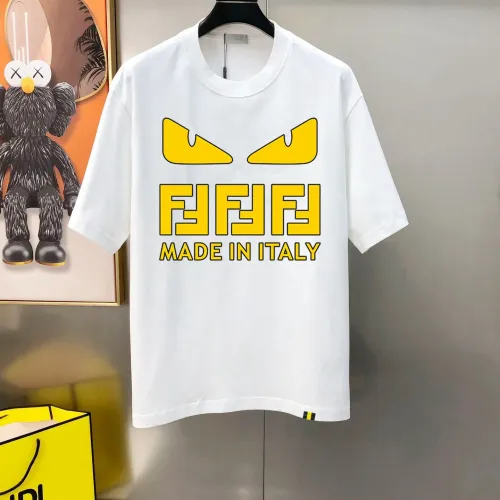 Cheap Fendi T-Shirts Short Sleeved For Men #1438635, $$40.00 USD On Fendi T-Shirts