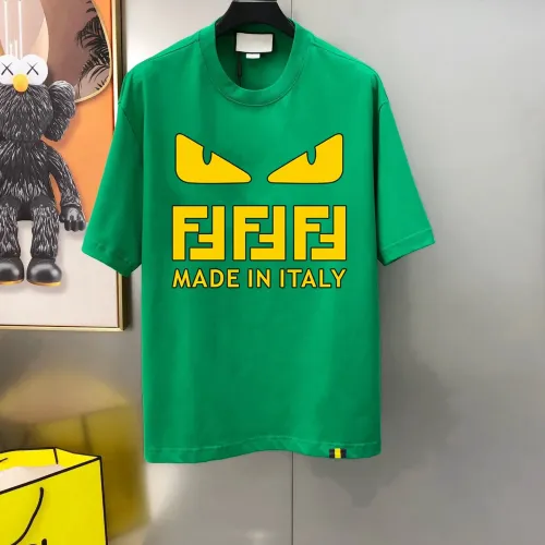 Cheap Fendi T-Shirts Short Sleeved For Men #1438638, $$40.00 USD On Fendi T-Shirts