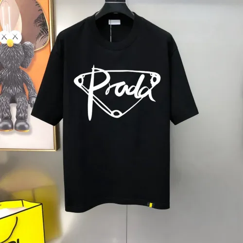 Cheap Prada T-Shirts Short Sleeved For Men #1438640, $$40.00 USD On Prada T-Shirts