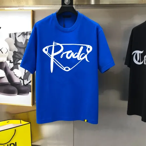 Cheap Prada T-Shirts Short Sleeved For Men #1438641, $$40.00 USD On Prada T-Shirts