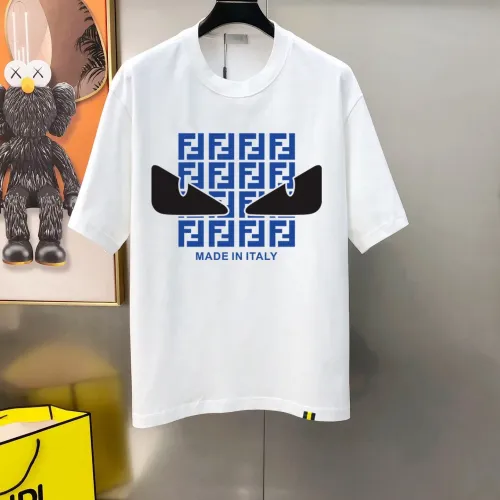 Cheap Fendi T-Shirts Short Sleeved For Men #1438643, $$40.00 USD On Fendi T-Shirts