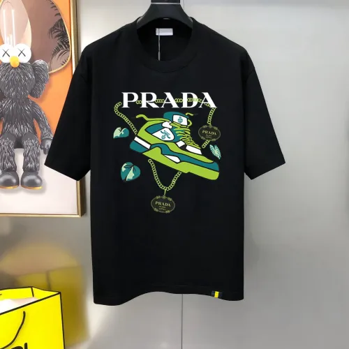 Cheap Prada T-Shirts Short Sleeved For Men #1438654, $$40.00 USD On Prada T-Shirts