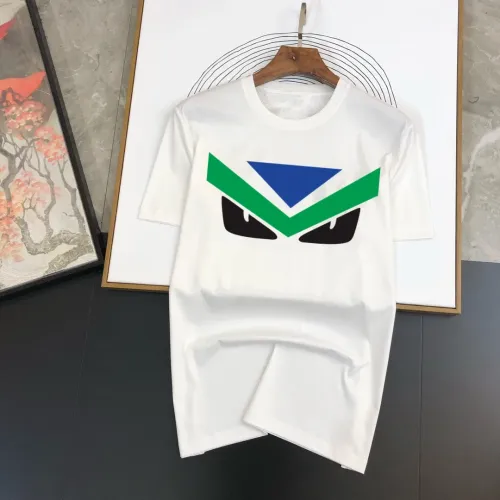 Cheap Fendi T-Shirts Short Sleeved For Men #1438745, $$40.00 USD On Fendi T-Shirts