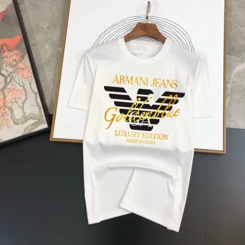 Cheap Armani T-Shirts Short Sleeved For Men #1438749, $$40.00 USD On Armani T-Shirts