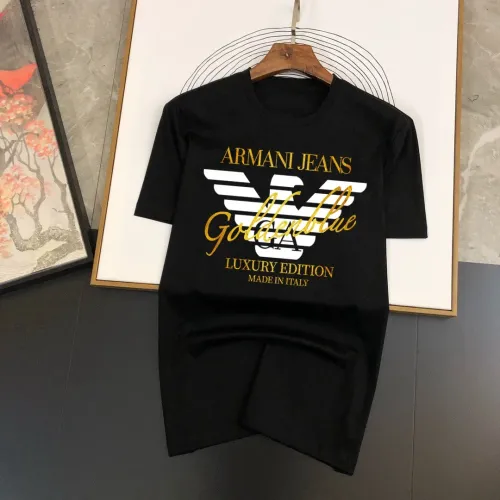 Cheap Armani T-Shirts Short Sleeved For Men #1438750, $$40.00 USD On Armani T-Shirts