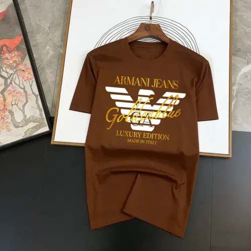 Cheap Armani T-Shirts Short Sleeved For Men #1438757, $$40.00 USD On Armani T-Shirts