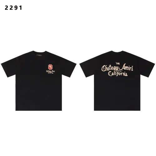 Cheap Amiri T-Shirts Short Sleeved For Unisex #1438800, $$29.00 USD On Amiri T-Shirts