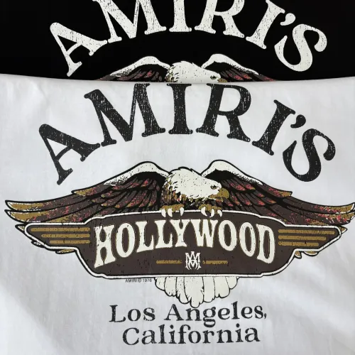 Replica Amiri T-Shirts Short Sleeved For Unisex #1438801 $32.00 USD for Wholesale