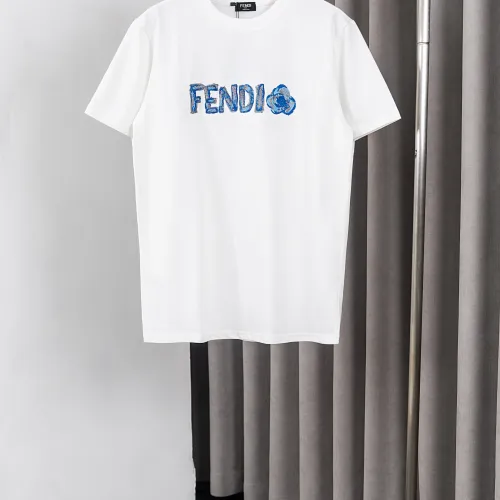 Cheap Fendi T-Shirts Short Sleeved For Men #1438819, $$36.00 USD On Fendi T-Shirts