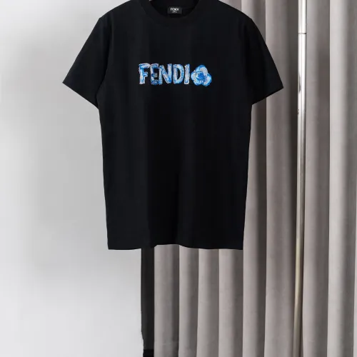 Cheap Fendi T-Shirts Short Sleeved For Men #1438823, $$36.00 USD On Fendi T-Shirts