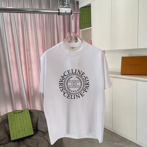 Cheap Celine T-Shirts Short Sleeved For Unisex #1438894, $$42.00 USD On Celine T-Shirts