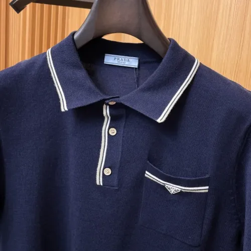 Replica Prada T-Shirts Short Sleeved For Men #1438897 $72.00 USD for Wholesale