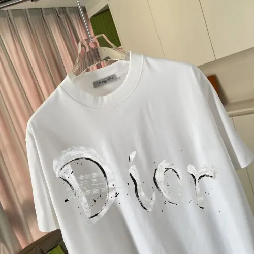 Replica Christian Dior T-Shirts Short Sleeved For Unisex #1438907 $42.00 USD for Wholesale