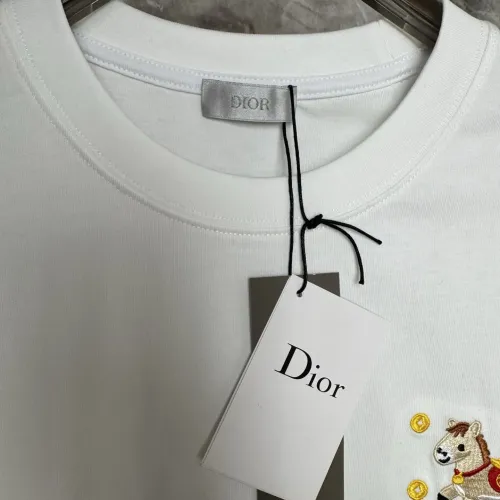 Replica Christian Dior T-Shirts Short Sleeved For Unisex #1438931 $45.00 USD for Wholesale