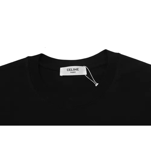 Replica Celine T-Shirts Short Sleeved For Unisex #1438958 $41.00 USD for Wholesale