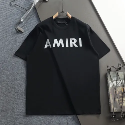 Cheap Amiri T-Shirts Short Sleeved For Unisex #1439065, $$45.00 USD On Amiri T-Shirts