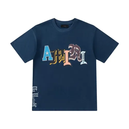 Cheap Amiri T-Shirts Short Sleeved For Unisex #1439076, $$42.00 USD On Amiri T-Shirts