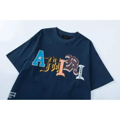 Replica Amiri T-Shirts Short Sleeved For Unisex #1439076 $42.00 USD for Wholesale
