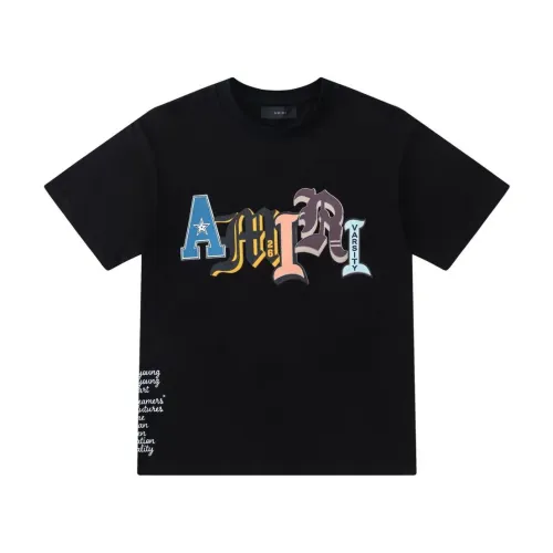 Cheap Amiri T-Shirts Short Sleeved For Unisex #1439077, $$42.00 USD On Amiri T-Shirts