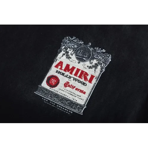 Replica Amiri T-Shirts Short Sleeved For Unisex #1439081 $42.00 USD for Wholesale