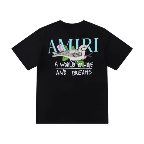 Replica Amiri T-Shirts Short Sleeved For Unisex #1439084 $42.00 USD for Wholesale