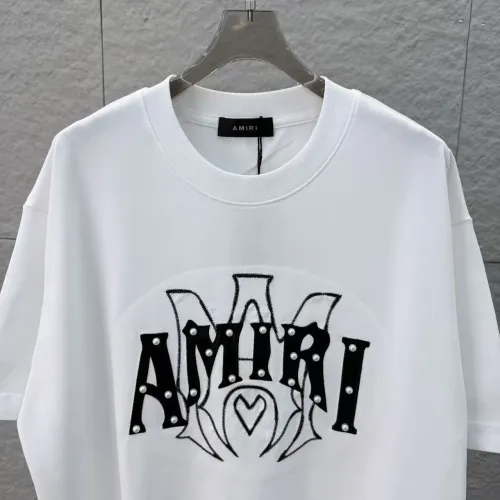 Replica Amiri T-Shirts Short Sleeved For Unisex #1439107 $48.00 USD for Wholesale