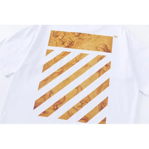 Replica Off-White T-Shirts Short Sleeved For Unisex #1439164 $32.00 USD for Wholesale